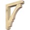 Ekena Millwork Balboa Craftsman Rough Sawn Bracket w/ Offset Brace, Douglas Fir, 6"W x 30"D x 36"H BKT0604X30X36BOA04RDF - alternate 1